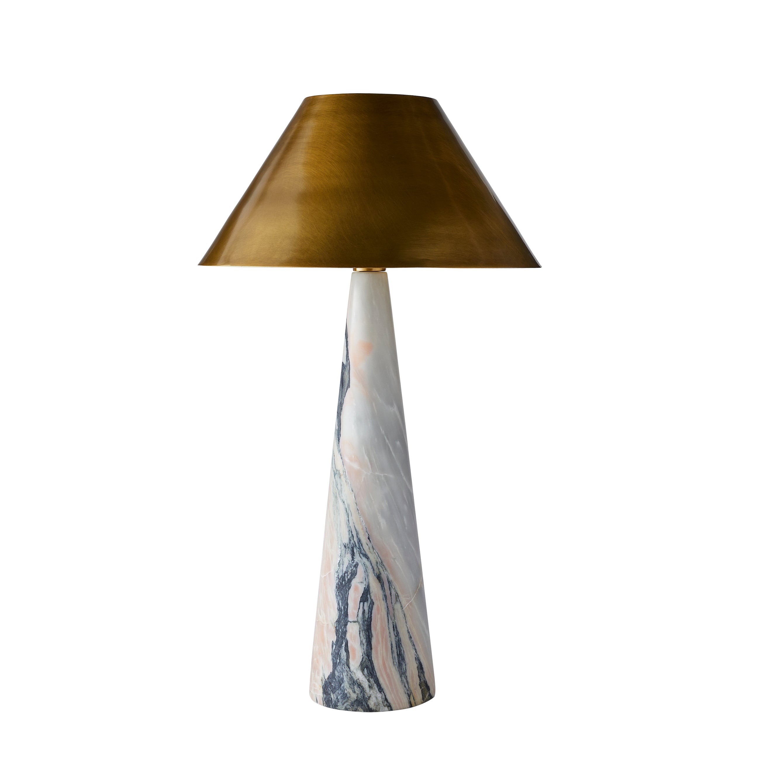 Vintage Penny Table Lamp - Classic Small Desk Light for Bedroom, Living Room & Office - Warm White LED Bulb Included for Cozy Ambience