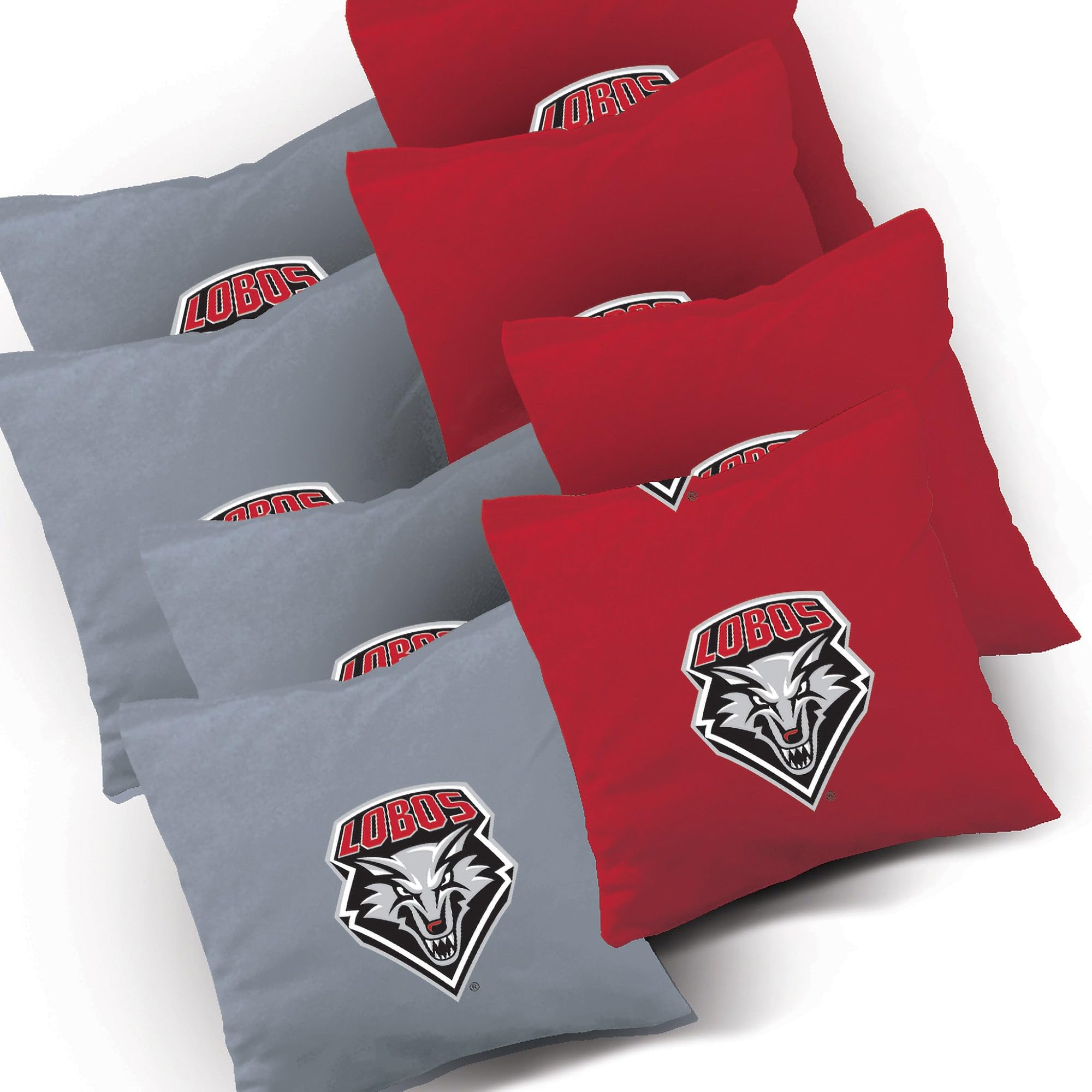 Skip's Garage New Mexico Jersey Cornhole Board Set - Custom Team Logo Design, Regulation Size Cornhole Boards for Backyard Parties, Tailgating & Outdoor Games