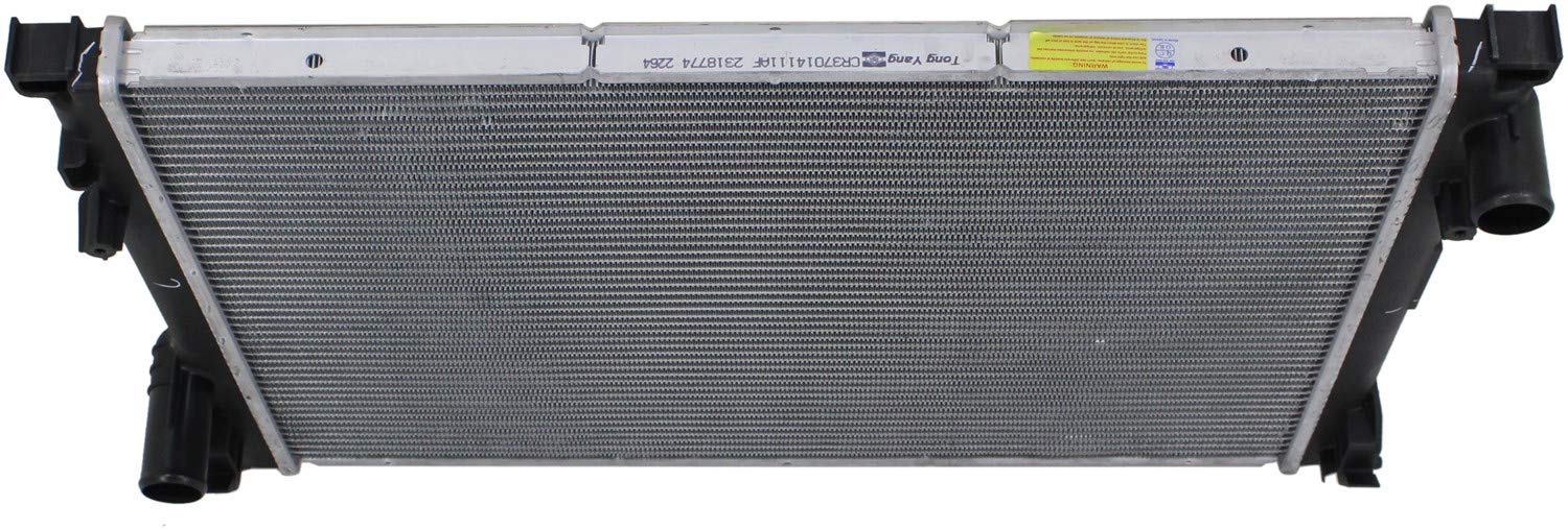 Go-Parts Replacement Radiator for Dodge Challenger & Charger 2009-2022 - Perfect Fit for 2010-2021 Models - High Performance Cooling System for Daily Driving & Racing