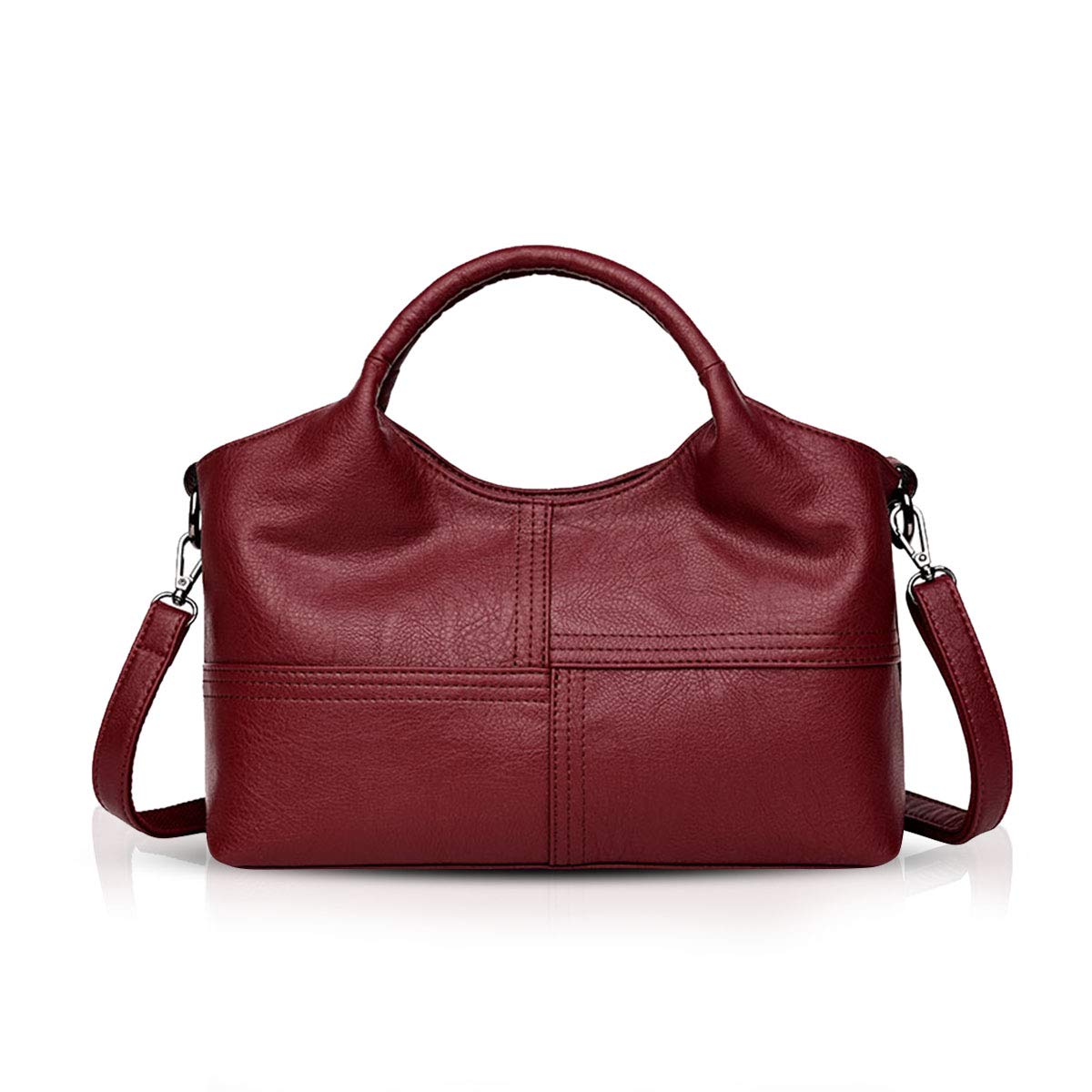 NICOLE & DORIS Women's Fashion Handbags - Soft PU Leather Shoulder Bag & Top Handle Purse for Ladies | Perfect for Work, Travel & Everyday Use