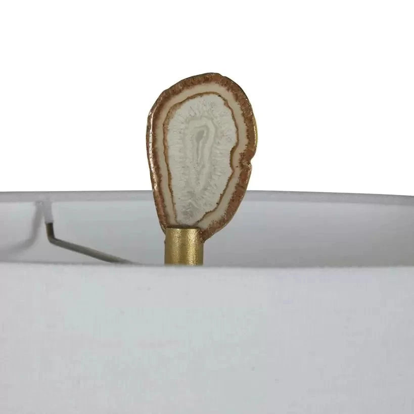 Grace Table Lamp by Huck & Peck - Modern Bedside Lamp with USB Port, Perfect for Bedroom, Living Room & Office Nightstand Lighting