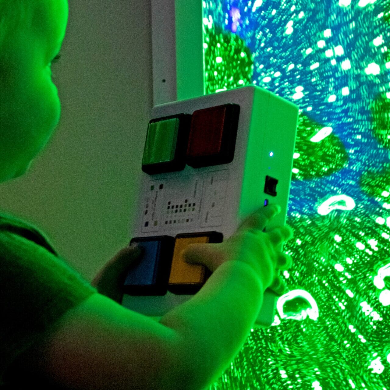 LED Bubble Water Panel Light - Soothing Mood Lighting for Home Spa, Aquarium & Relaxation Decor