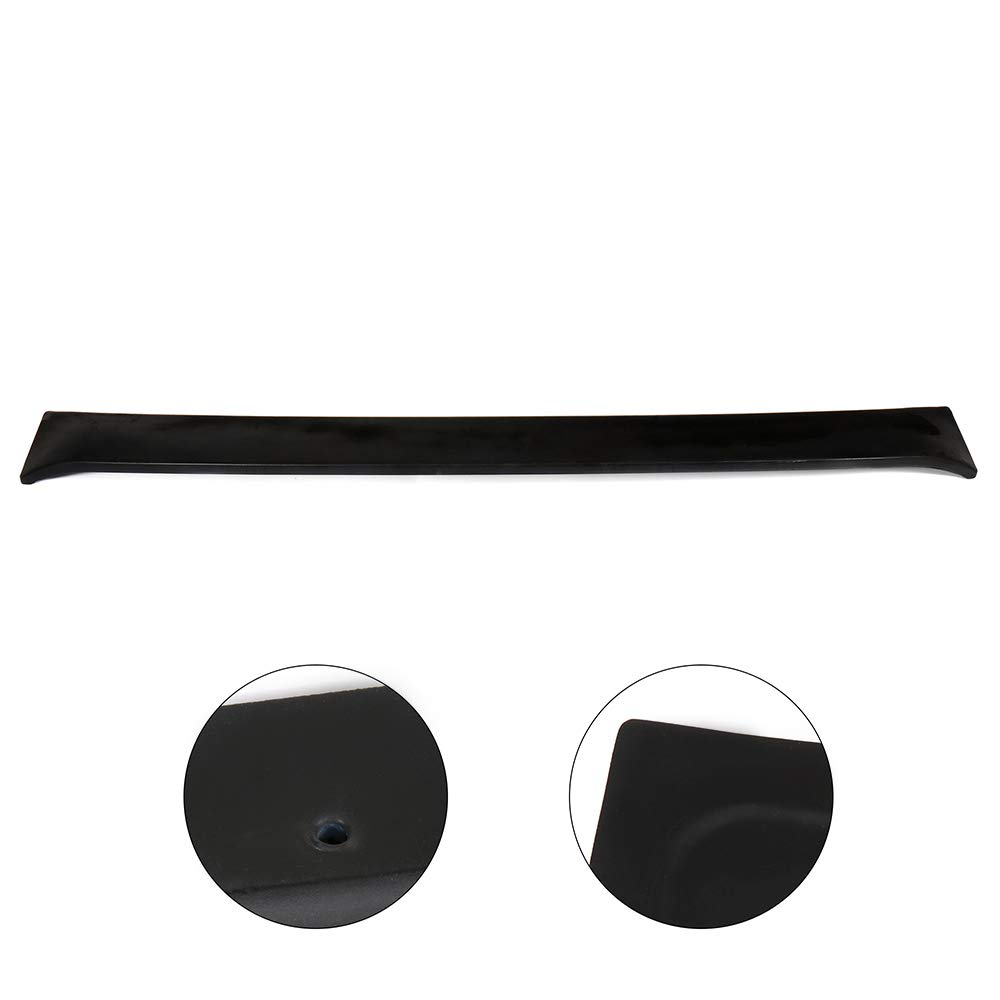 ECCPP ABS Rear Trunk Spoiler Wing for Honda Accord 2.4L (2013-2017) - Matte Black Unpainted Exterior Accessory - Enhances Sporty Look & Aerodynamics for Sedan Cars
