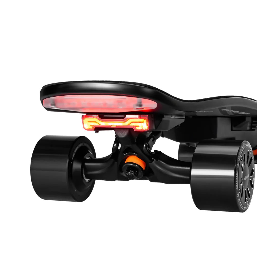 Exway Wave Electric Skateboard with Remote Control - 99Wh Belt Drive Battery - Portable & Powerful for Commuting, Campus Travel & Outdoor Adventures