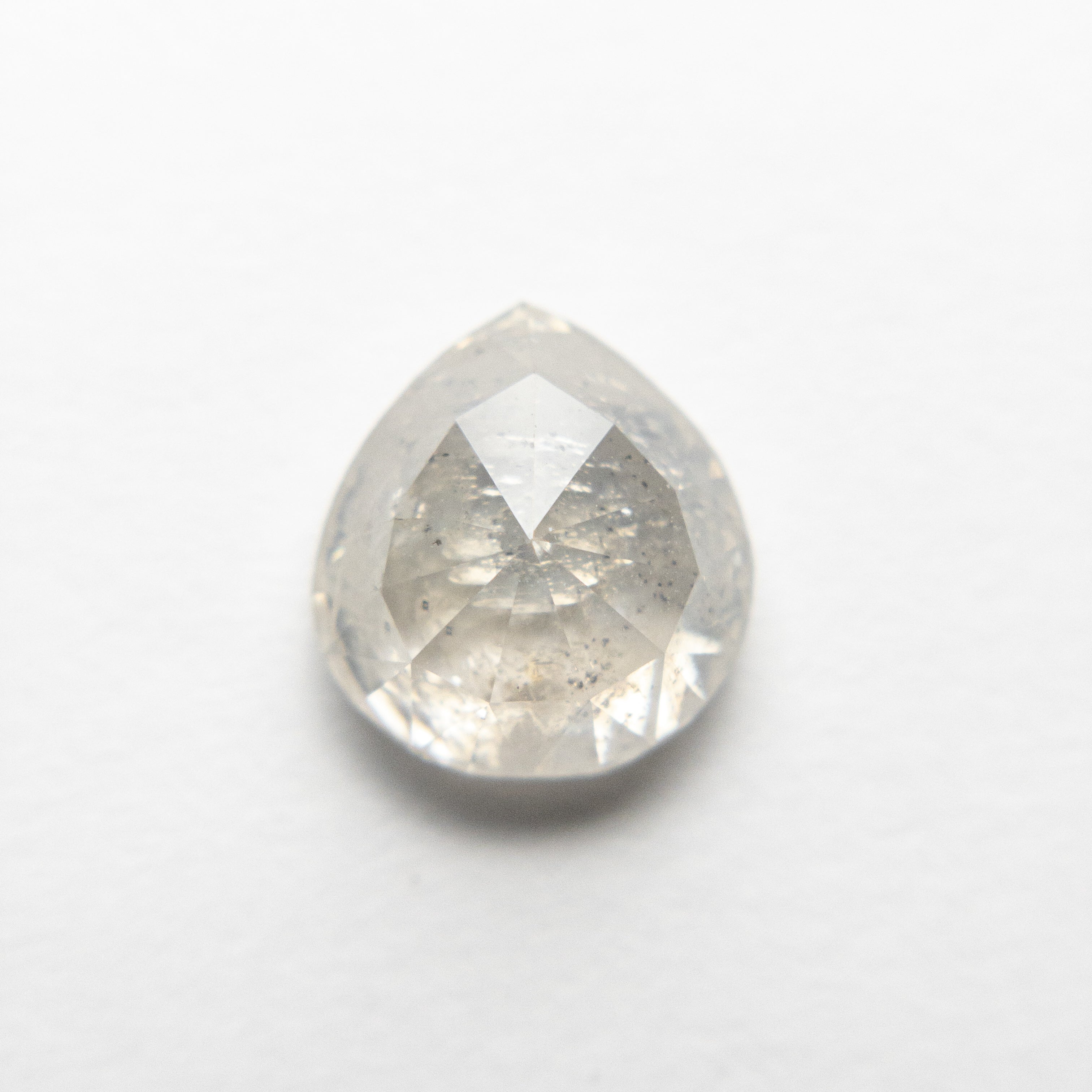 2.16ct Pear-Shaped Double Cut Diamond (8.35x7.77x4.30mm) - Natural Loose Gemstone for Engagement Rings & Jewelry Making