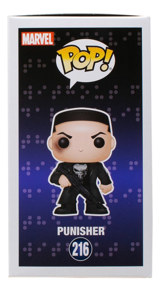 Marvel Daredevil The Punisher Funko Pop! Vinyl Figure #216 - Collectible Action Figure for Superhero Fans, Perfect for Display, Gifts, and Comic Book Collections