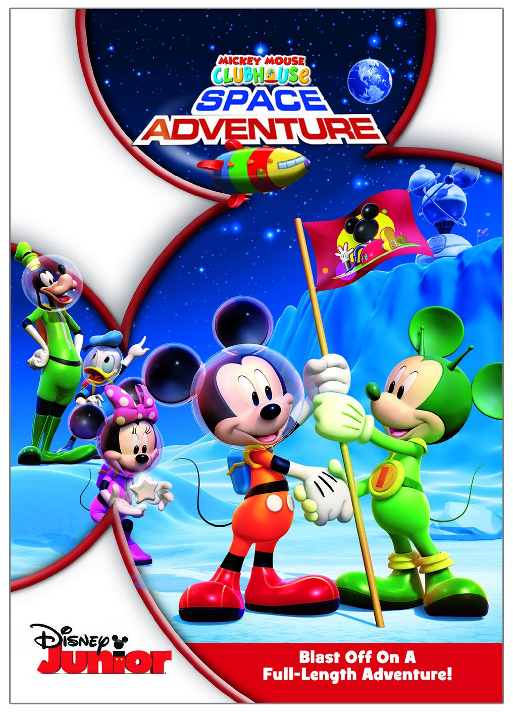 Disney Mickey Mouse Clubhouse Space Adventure Toy for Kids - Interactive Playset with Lights & Sounds - Perfect for Pretend Play & Early Learning | Birthday Gift Idea for Boys & Girls Ages 3+