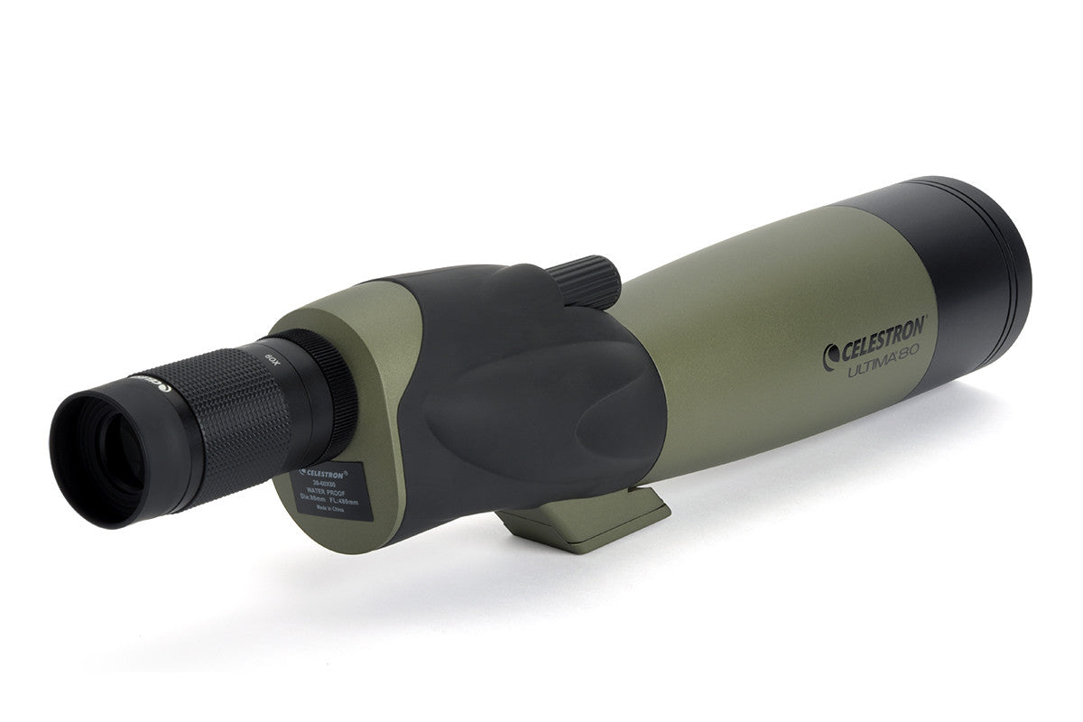 Used Ultima 20-60x80mm Straight Zoom Spotting Scope - Perfect for Bird Watching, Hunting & Outdoor Adventures