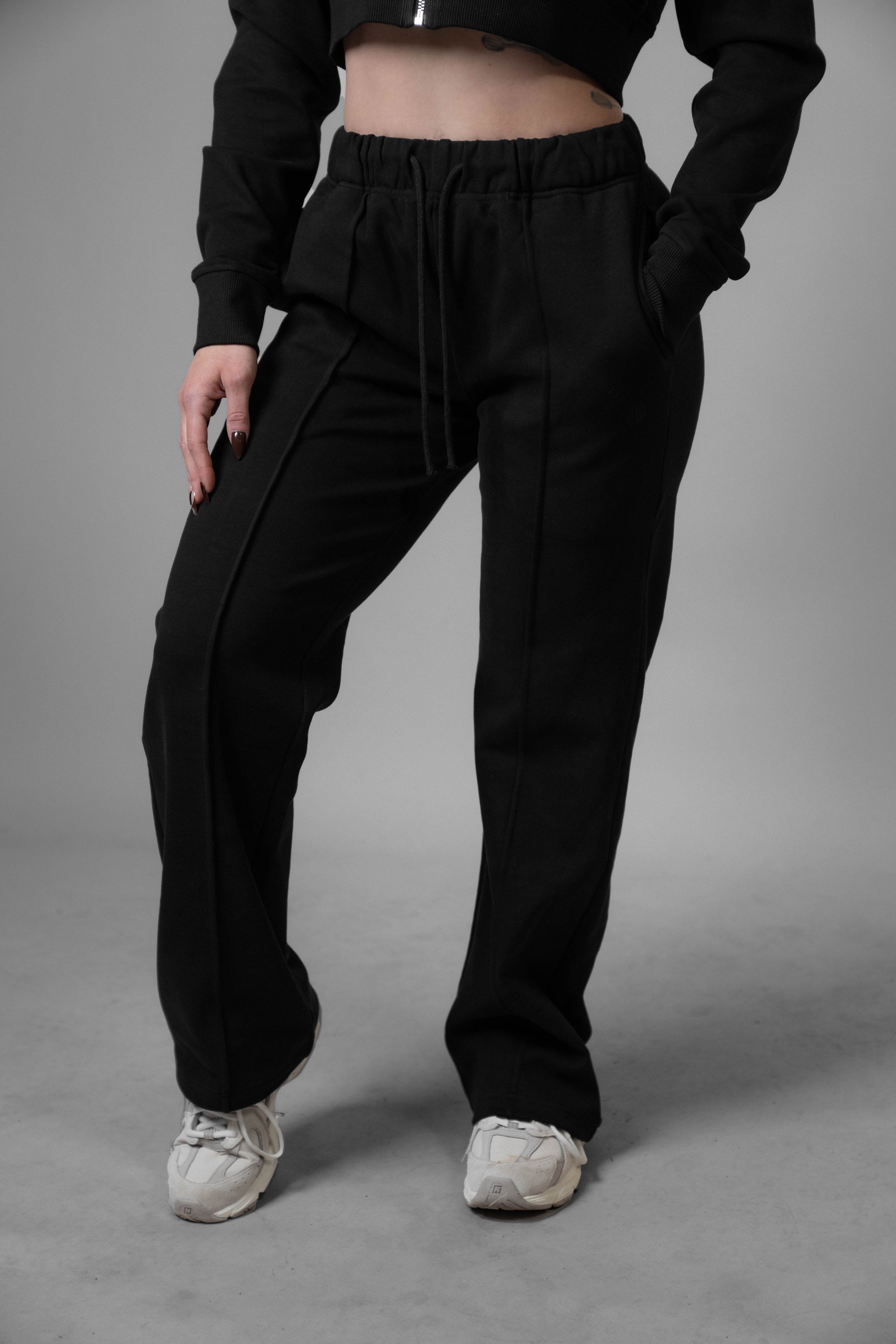 Premium Women's Straight Leg Joggers - Soft Lounge Pants for Yoga, Travel & Home Comfort