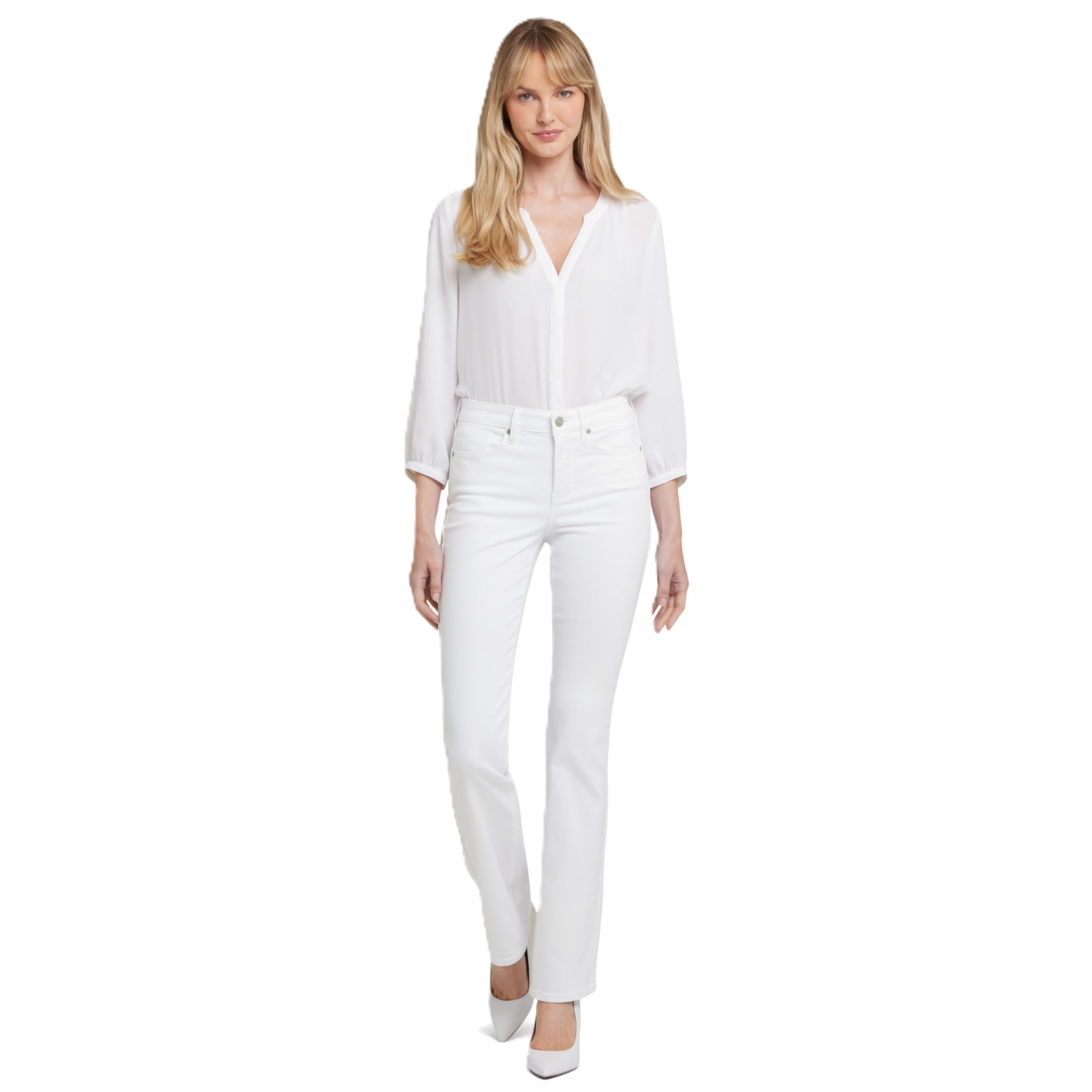 NYDJ Women's Barbara Bootcut Fit Stretch Denim Jeans - Comfortable & Flattering for Everyday Wear, Work & Casual Outings