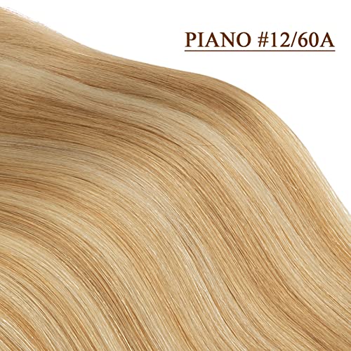Dark Ash Blonde Mixed Platinum Blonde #P12/60A