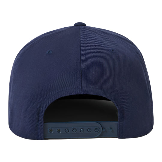 BRIXTON Oath III Snapback Hat for Men - Adjustable Baseball Cap in Navy Blue | Perfect for Casual Wear, Outdoor Activities & Street Fashion