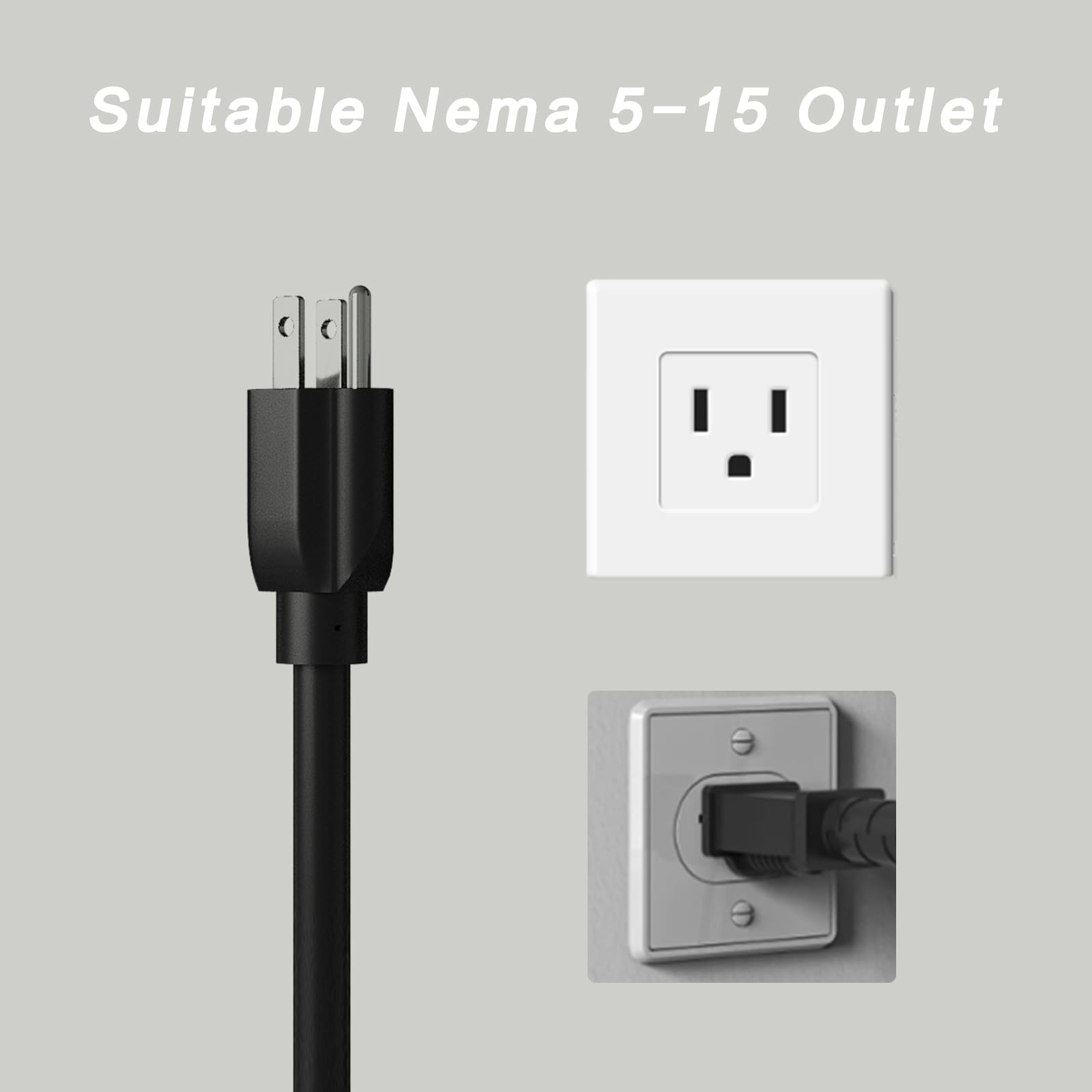 Level 1 EV Charger 16 Amp 25FT Cable - Portable J1772 Electric Vehicle Charger with NEMA 5-15 Plug - Perfect for Home, Office & Travel Charging