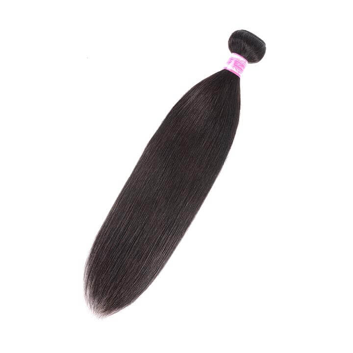 Premium 100% Natural Black Human Hair Bundles - 8 to 30 Inches - Virgin Hair Weave Extensions for Straight, Wavy & Curly Styles - Perfect for Daily Wear, Styling & Special Occasions