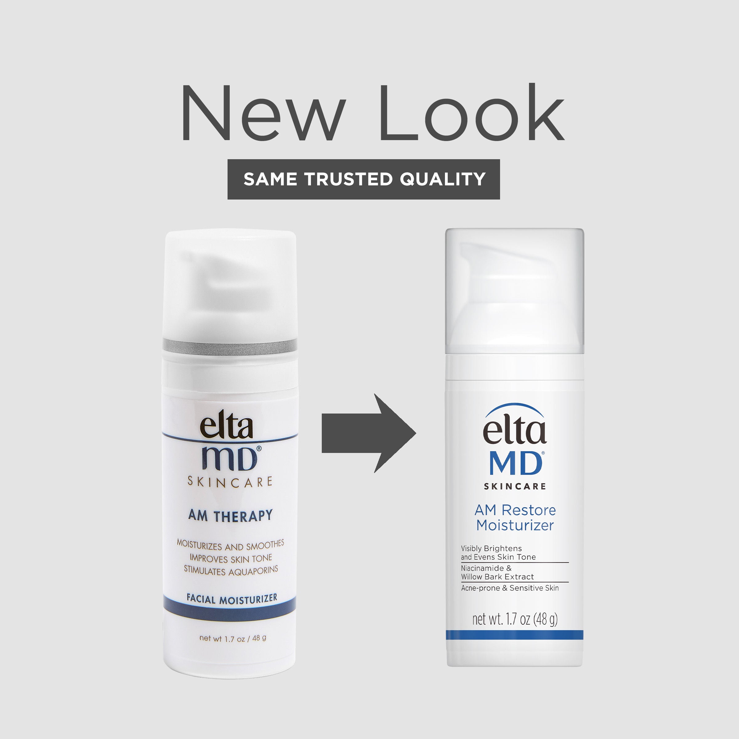 AM Restore Moisturizer - Hydrating Face Cream for Dry Skin | Day & Night Moisturizer for Women & Men | Perfect for Daily Skincare Routine & Travel