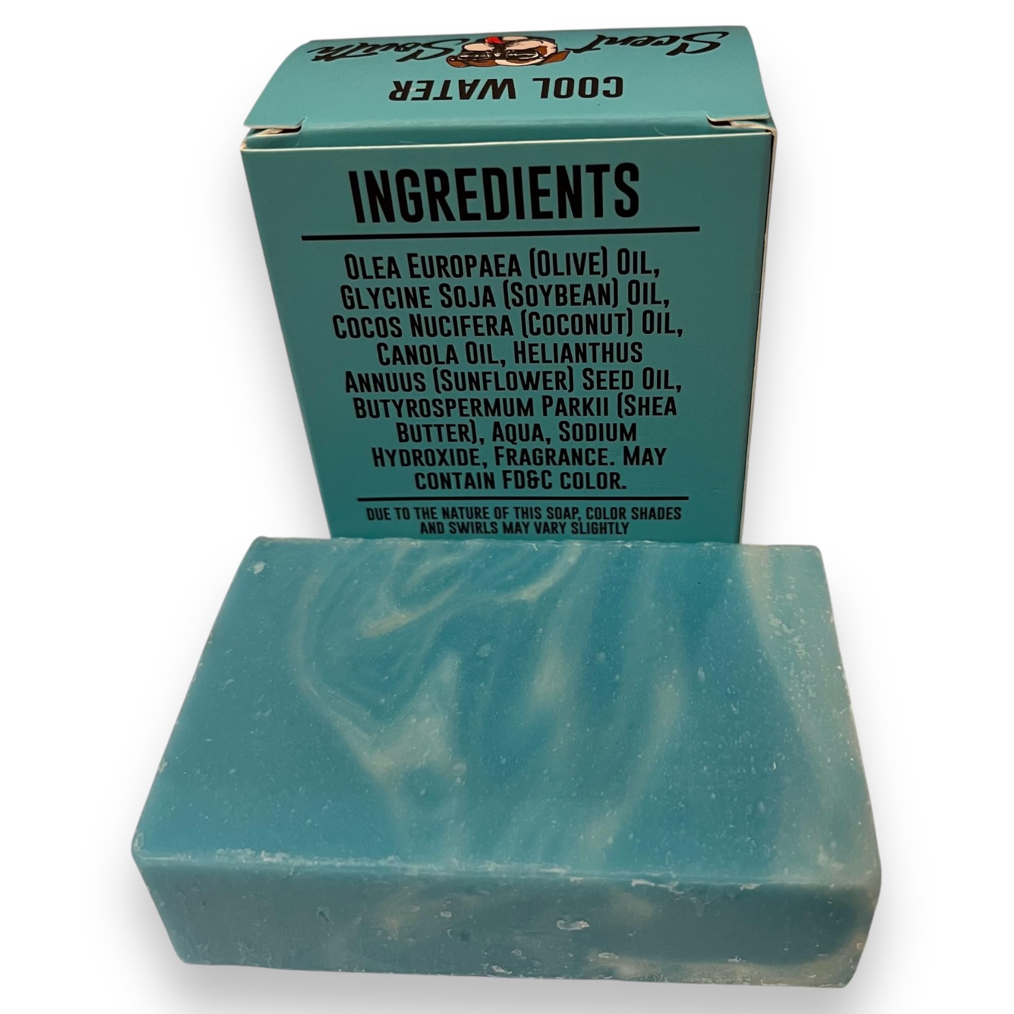 Cool Water Bar Soap for Anglers - Fresh Scent & Gentle Cleansing for Fishing & Outdoor Adventures