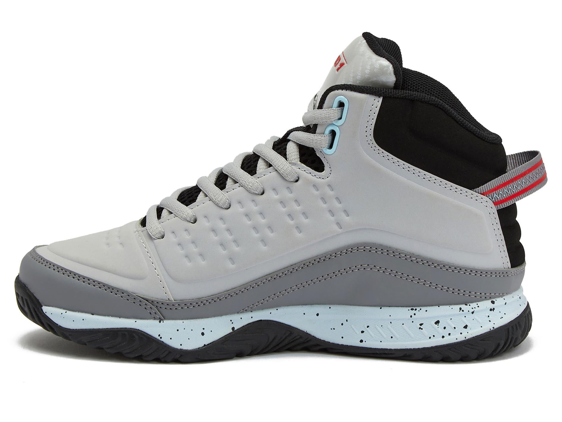 And1 Kids Pulse 2.0 Basketball Shoes - Lightweight & Breathable for Boys & Girls - AD90080BSM - Perfect for Indoor & Outdoor Court Play, Training, and School Sports