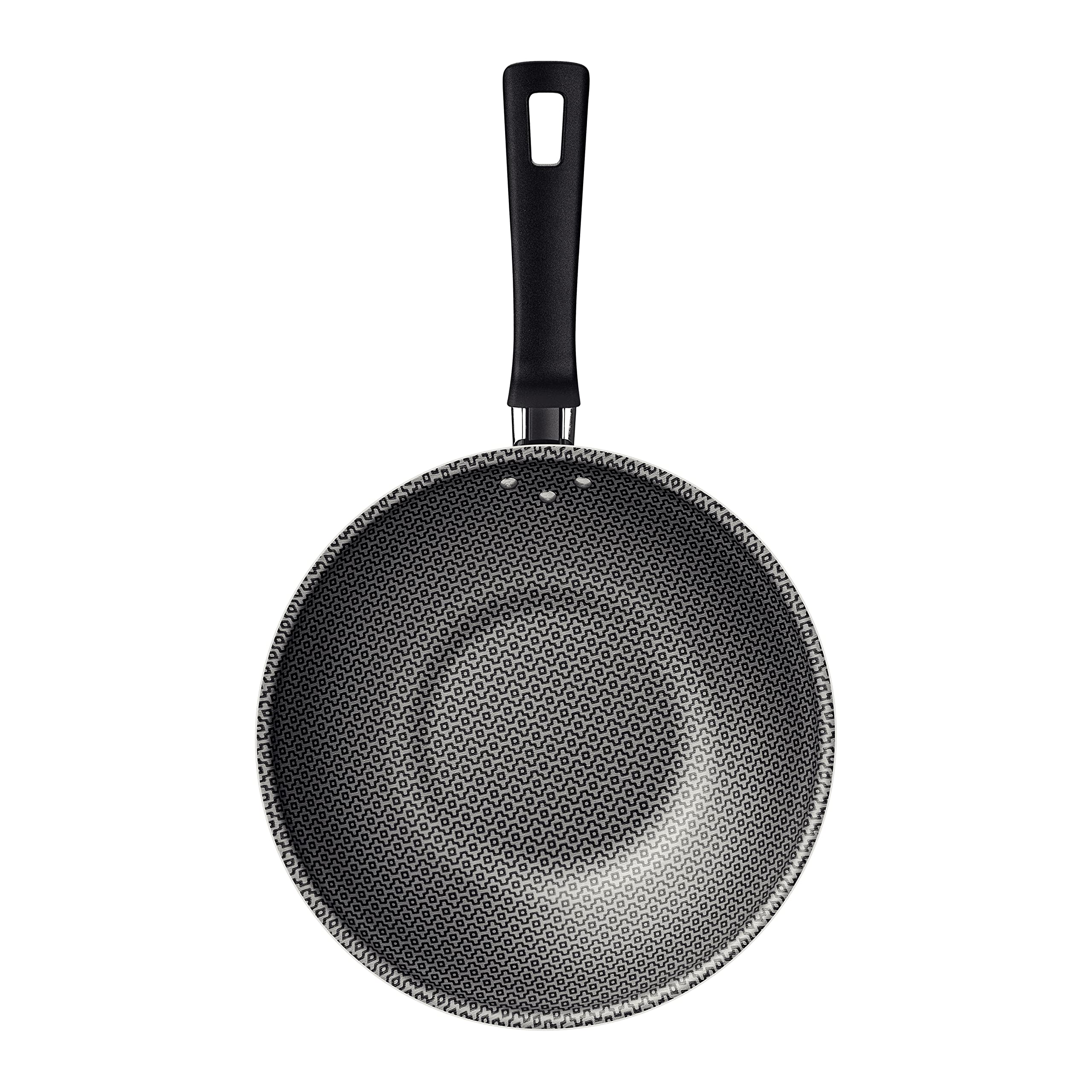 Tramontina Loreto 24cm Red Aluminum Wok Pan with Starflon Max Non-Stick Coating - 2.2L Capacity - Perfect for Stir-Frying, Sautéing & Asian Cooking