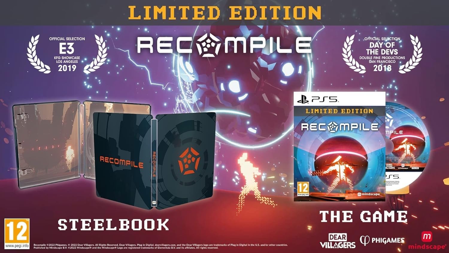 Recompile PS5 Game - Cyberpunk Action Adventure for PlayStation 5 | Explore Digital Worlds & Hack Systems | Perfect for Sci-Fi Fans & Cyberpunk Enthusiasts