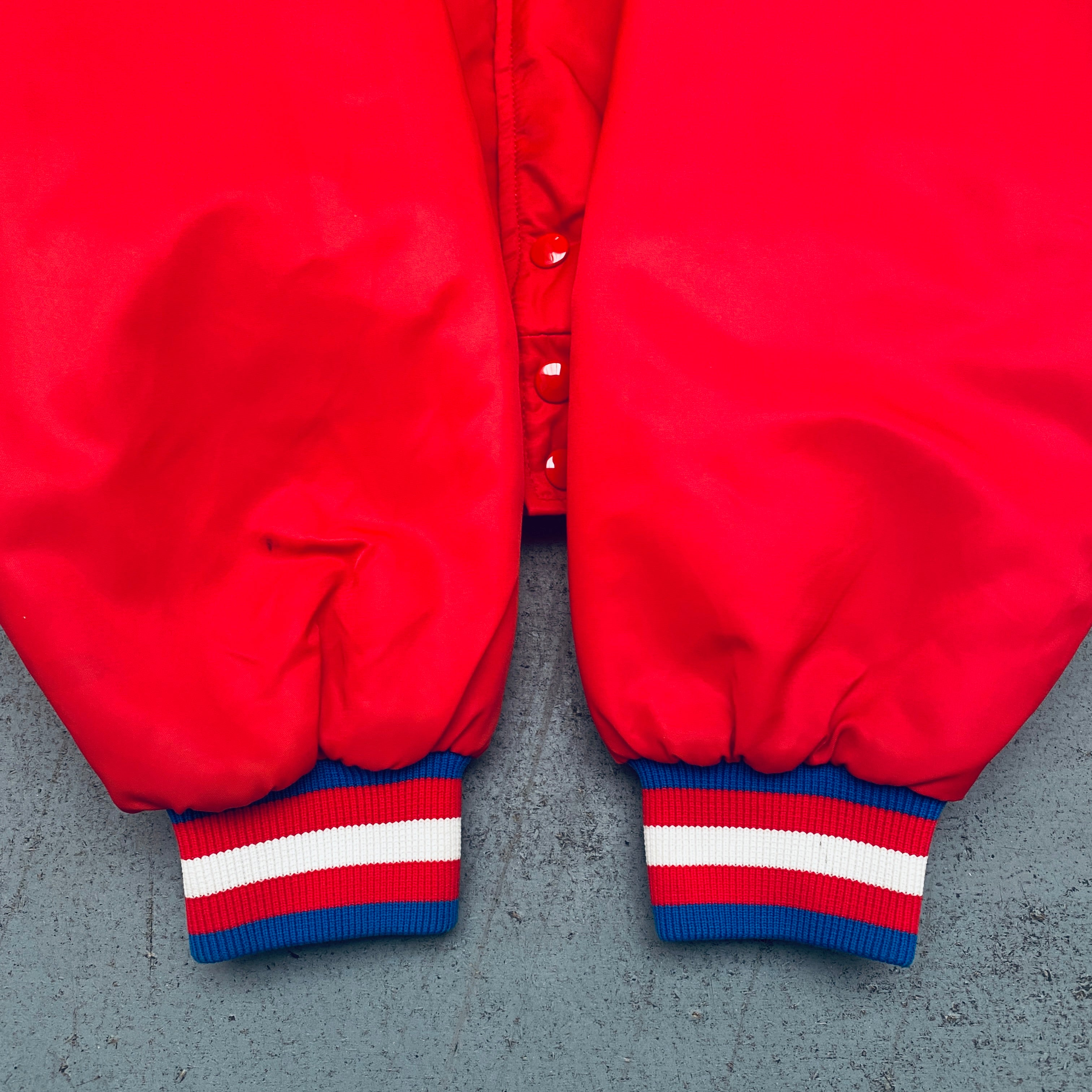 Philadelphia 76ers Vintage 1980s NBA Bomber Jacket for Men - Retro Basketball Fan Gift & Streetwear Fashion