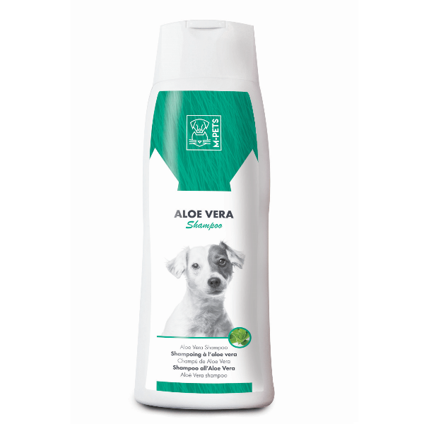 M PETS Aloe Vera Shampoo for Dogs & Cats - Natural Soothing & Moisturizing Pet Shampoo - Gentle Cleansing for Itchy, Dry Skin - Perfect for Bathing & Grooming at Home