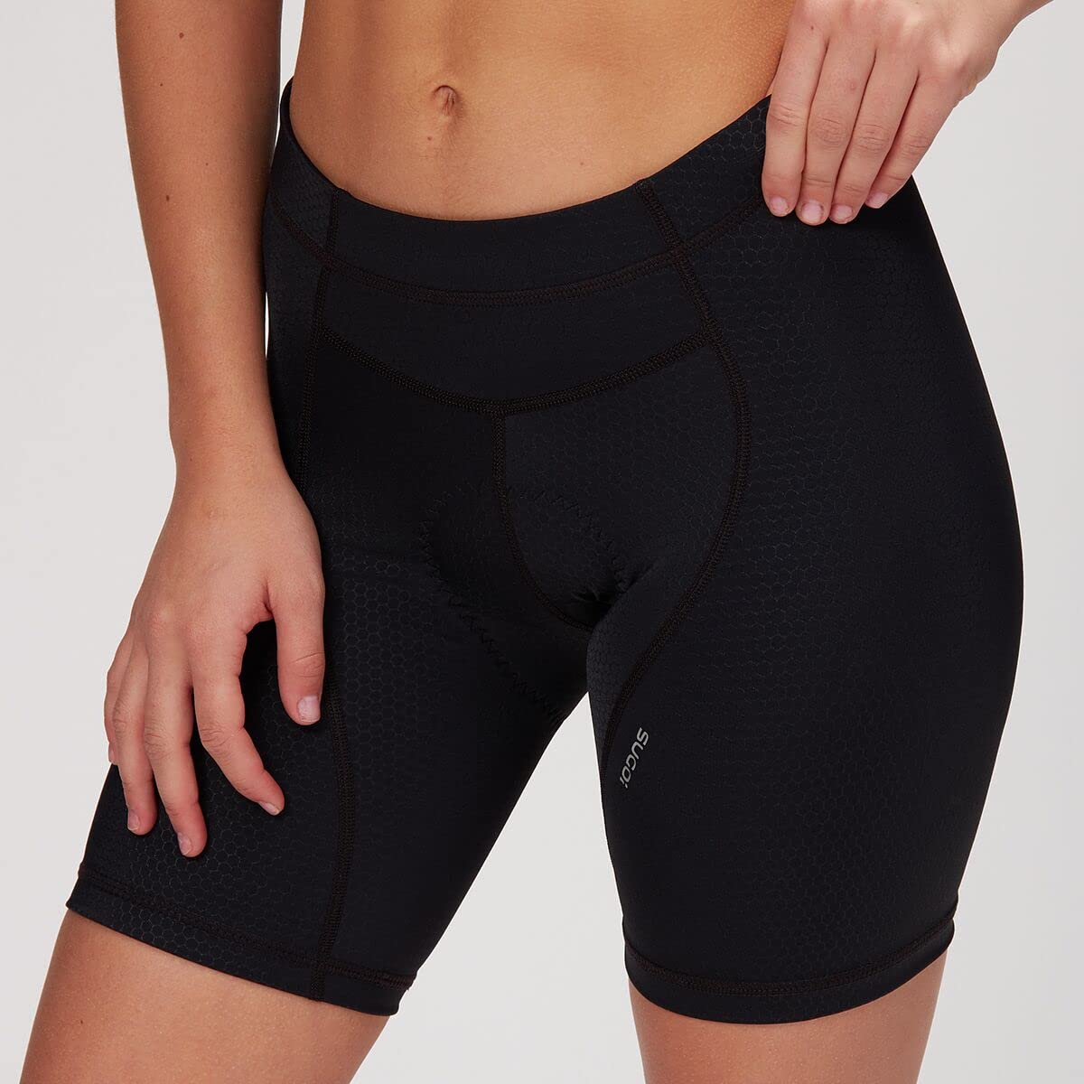SUGOi Women's Essence Short - High Waist Running Shorts for Women, Breathable Workout Shorts with Pockets - Perfect for Gym, Yoga, and Outdoor Activities