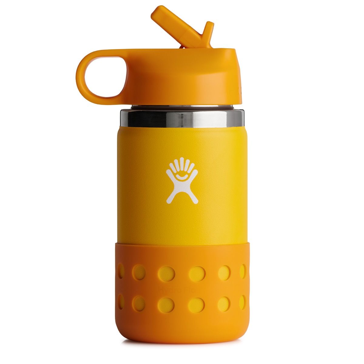 12 oz Kids Wide Mouth Water Bottle - BPA Free, Leak Proof Stainless Steel Insulated Bottle for School, Sports & Outdoor Activities