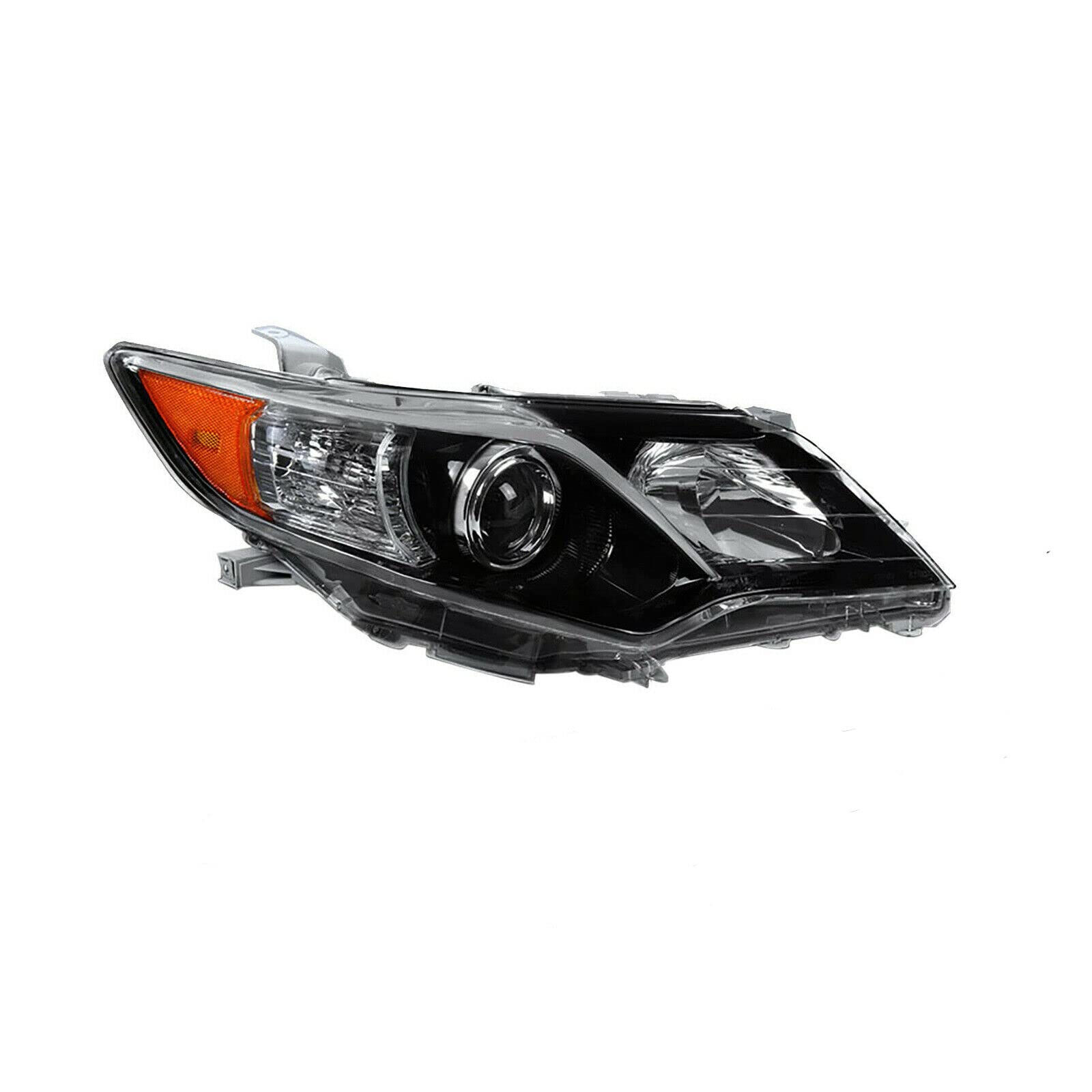 2012-2014 Toyota Camry Passenger Side Projector Headlight Assembly - Replacement Headlamp for Improved Night Visibility - Perfect for Daily Commuting & Road Trips