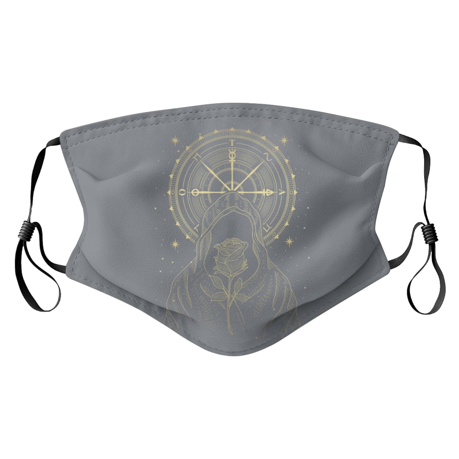 Faceless Wizard Sorcerer Face Mask for Adults - Cold Weather Protection, Breathable with 2 Filters | Perfect for Cosplay, Halloween Costumes & Winter Outdoor Activities