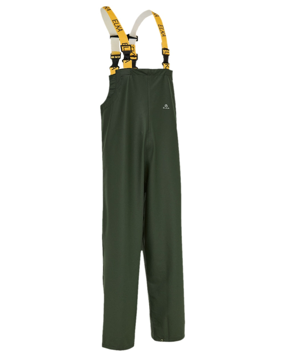 Elka Men's Dry Zone PU Bib Overalls - Waterproof Workwear for Outdoor & Construction - Durable & Comfortable for Farming, Hiking & Heavy Duty Jobs