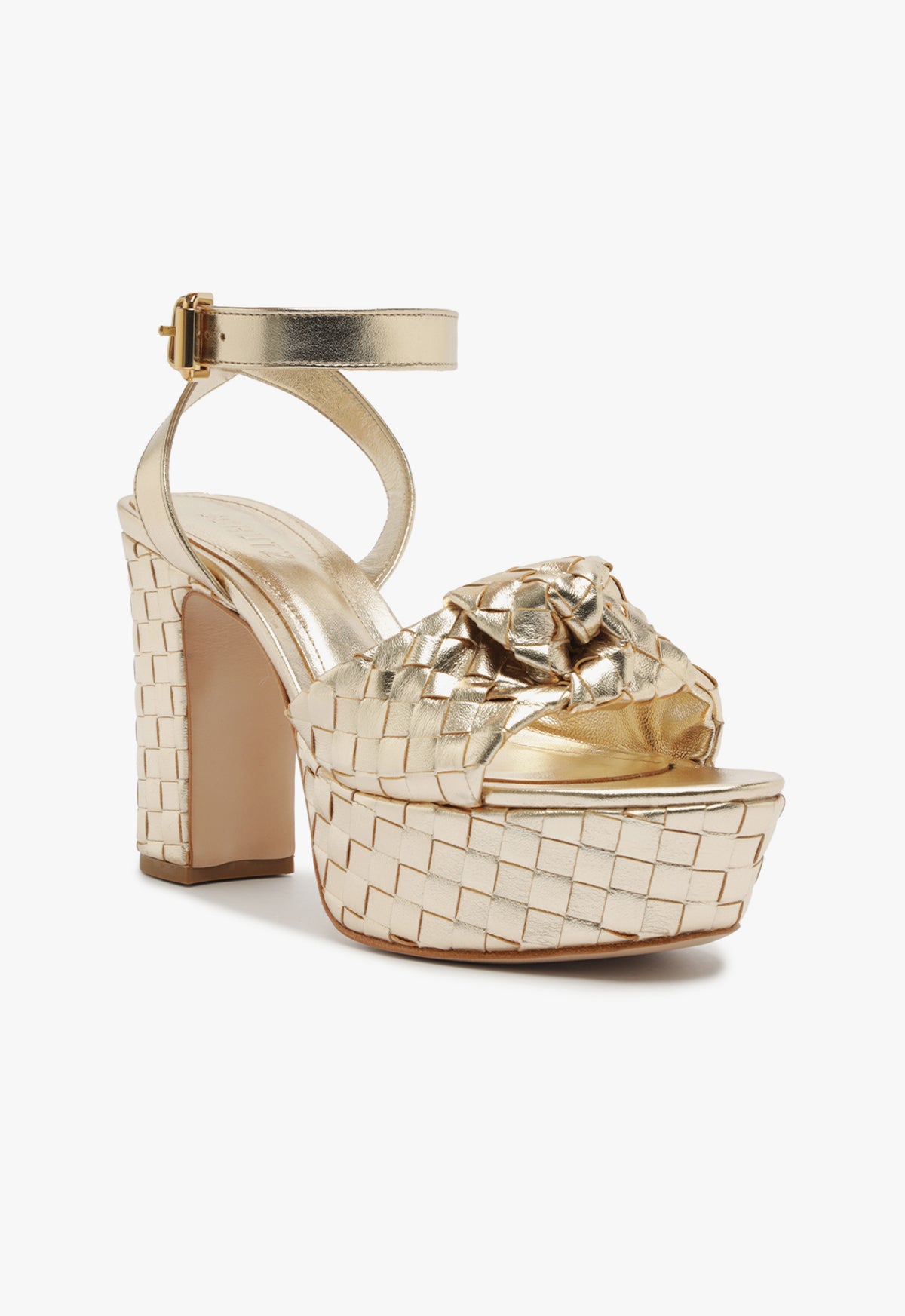 Kareena Knot Platform Sandals - Women's Bohemian Style High Heel Wedge Shoes for Summer Beach Parties & Weddings
