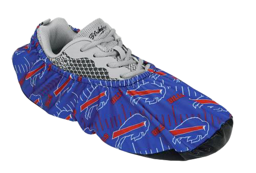 Buffalo Bills NFL Bowling Shoe Covers - Non-Slip Team Logo Shoe Protectors for Bowling Alleys & Game Day Parties
