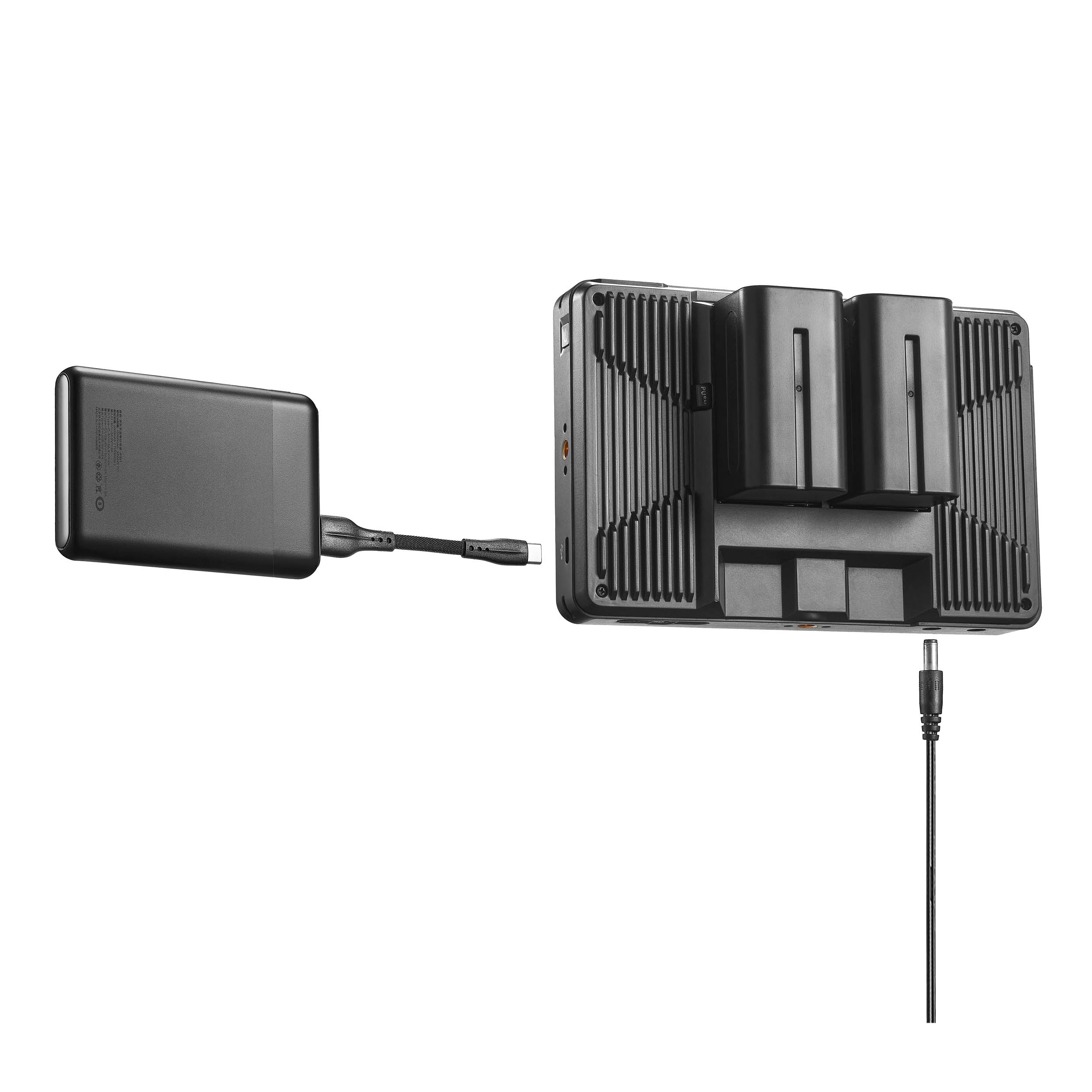 GM7S Ultra Bright 1200nit 7-inch On-Camera HDMI Field Monitor with 4K Support - Perfect for Filmmaking, Photography & Live Streaming