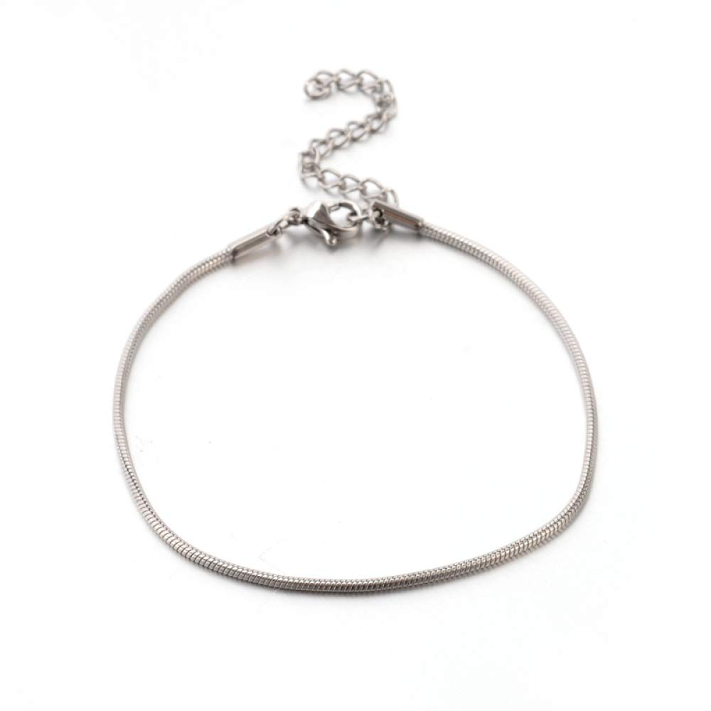 Beadthoven 304 Stainless Steel Jewelry Making Supplies - Bracelet Beads, Charms & Findings for DIY Crafting, Gifts & Fashion Accessories