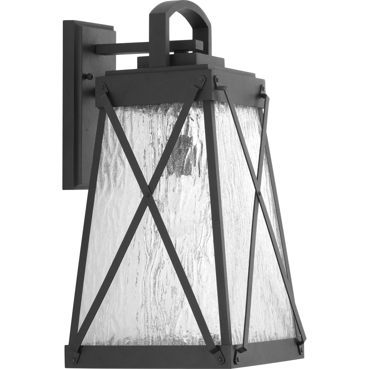 Creighton Collection One Light Large Wall Lantern - Outdoor Porch Light Fixture for Patio, Garden & Entryway