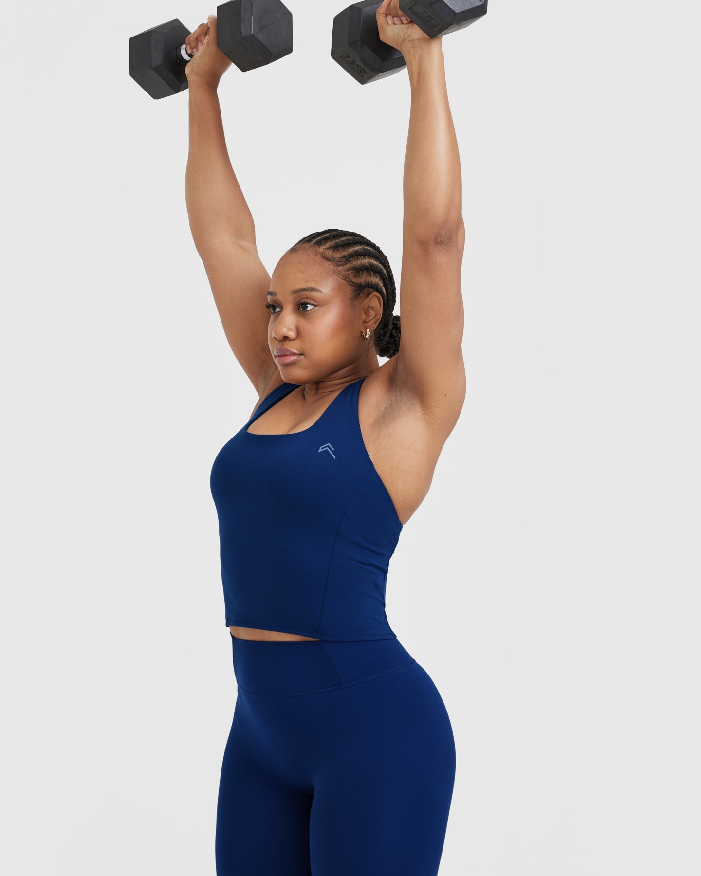 Timeless Square Neck Mid Vest for Women - Elegant Sleeveless Layering Piece in Midnight Blue | Perfect for Office Wear, Casual Outfits & Summer Styling