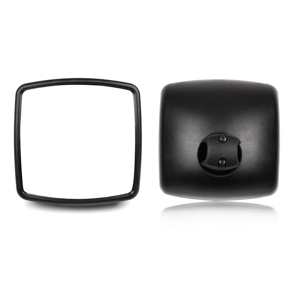 CCiyu Towing Mirror for International Durastar 4300 4400 7400 7600 8500 8600 (2002 & Newer) - Black Housing Side Mirror Replacement | Perfect for Truck Towing, RV Hauling & Commercial Vehicle Safety