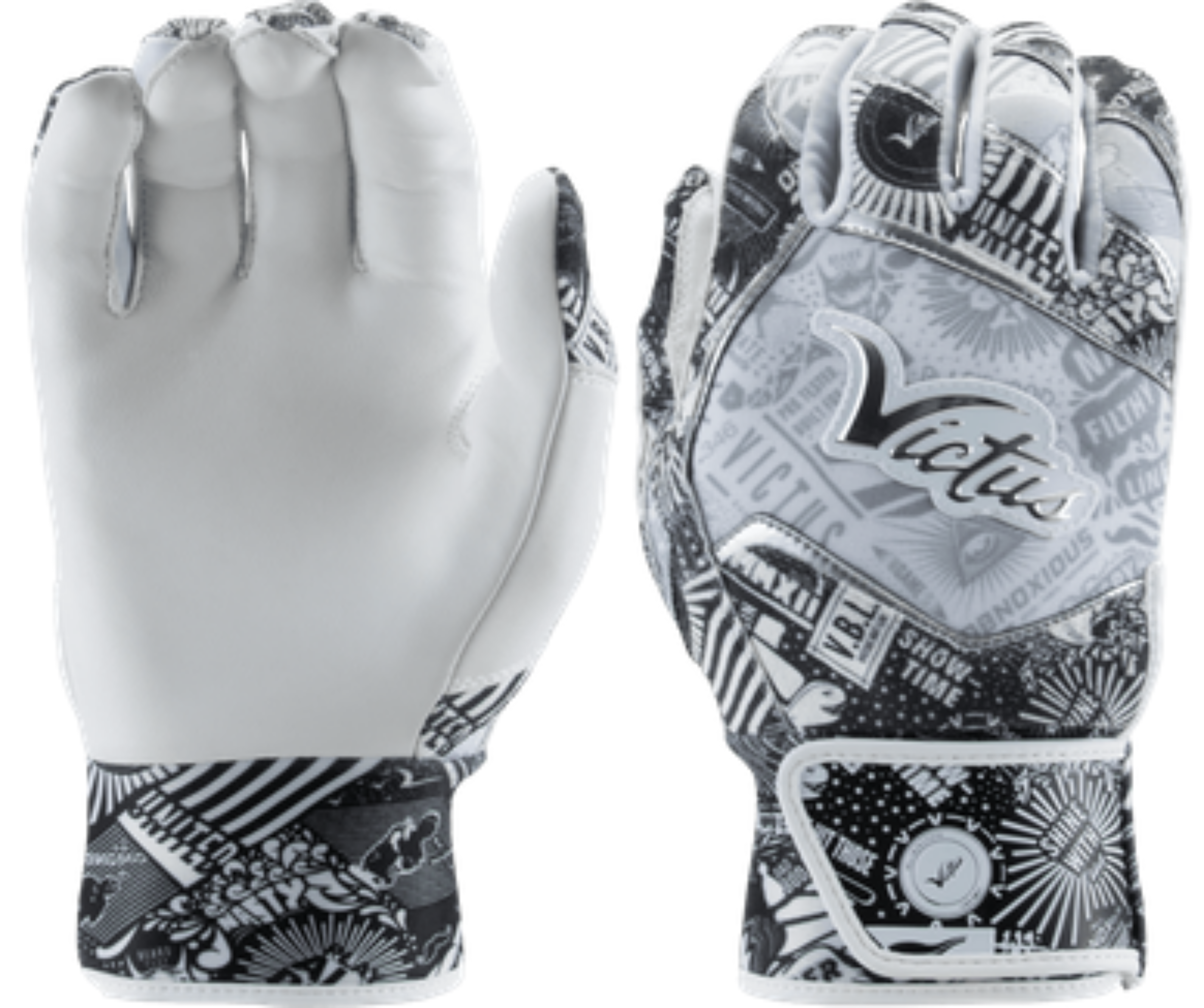 Victus Nox Adult Baseball Batting Gloves - Premium Grip & Comfort for Baseball & Softball Players - Ideal for Training, Games & Practice Sessions