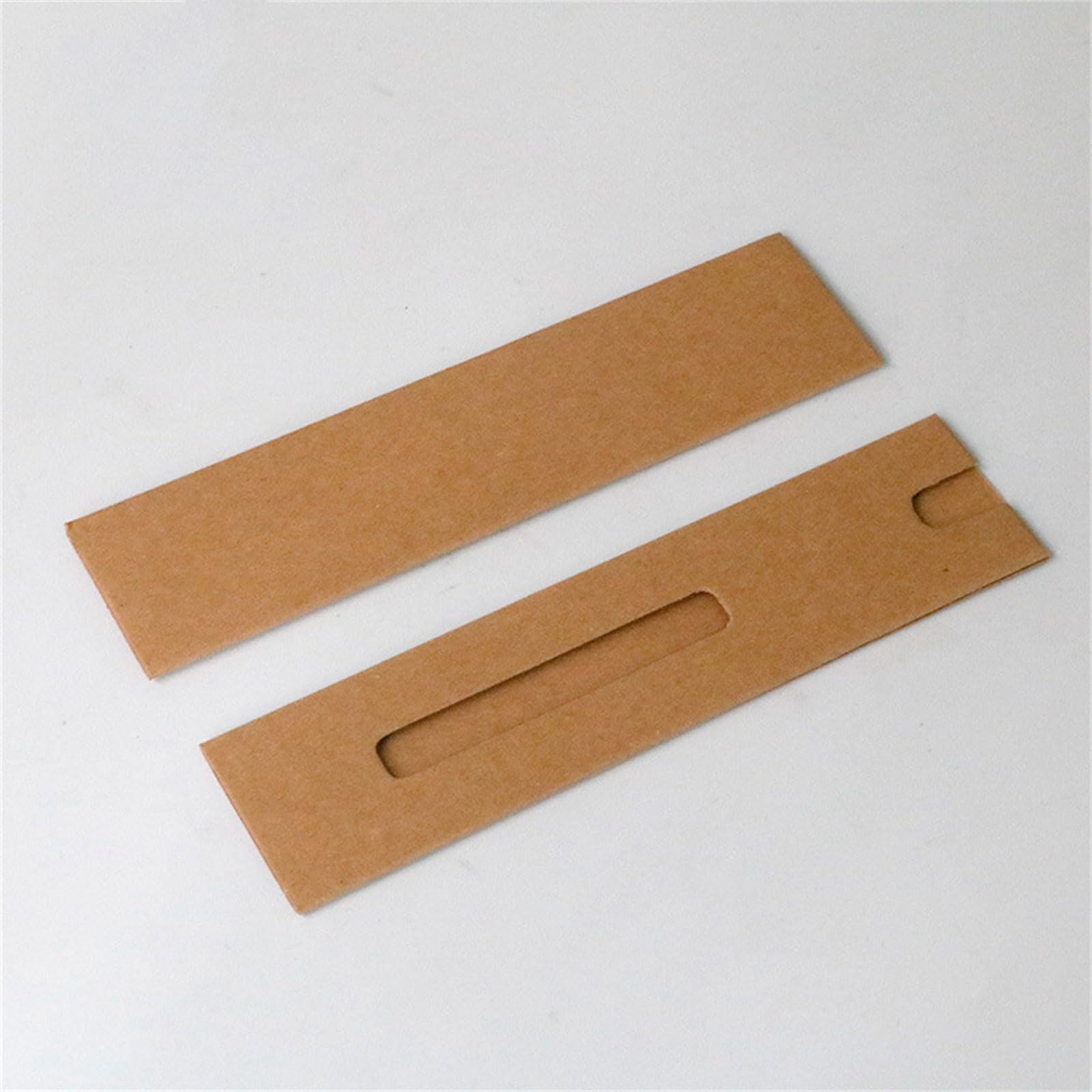 XUYUH 50PCS Cardboard Pen Box - Pencil Gift Packaging for Office & School