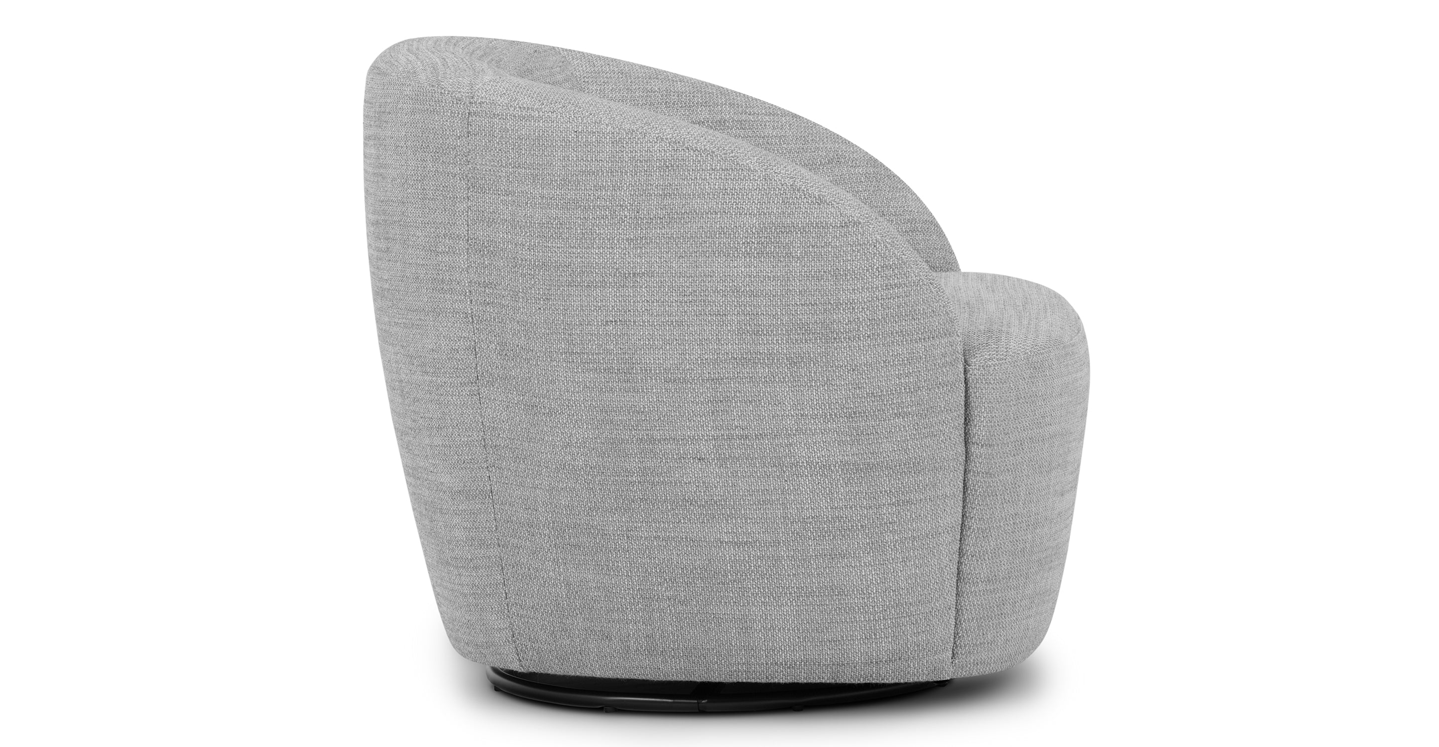 Alma Swivel Lounge Chair - Modern Accent Chair for Living Room, Bedroom & Office - Comfortable 360-Degree Rotating Chair with Soft Upholstery - Perfect for Relaxing, Reading & Working