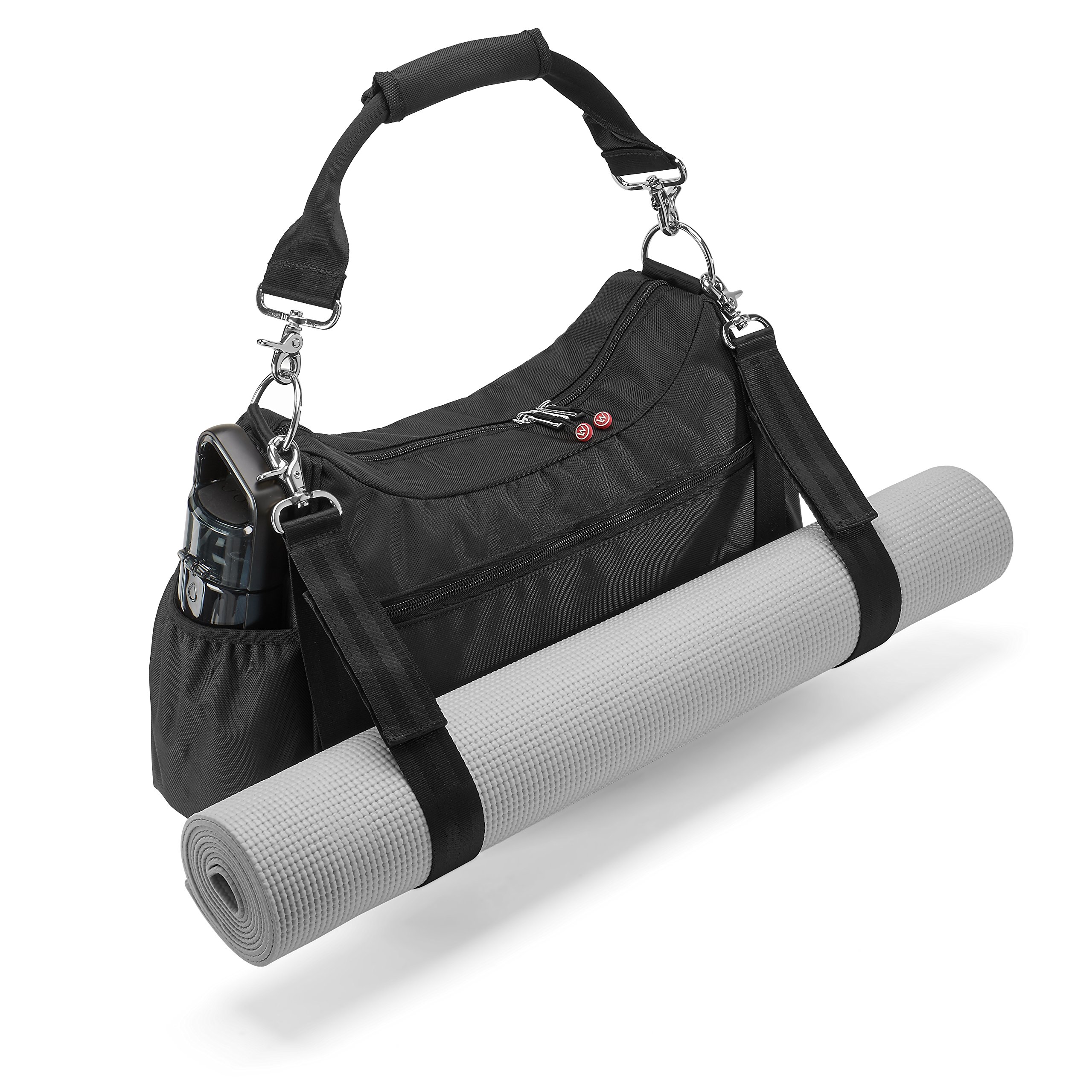 Best Gym Bag for Women with Yoga Mat Holder - Durable & Versatile Workout Bag for Gym, Yoga, Travel & Commute - Perfect for Fitness Enthusiasts & Active Lifestyles