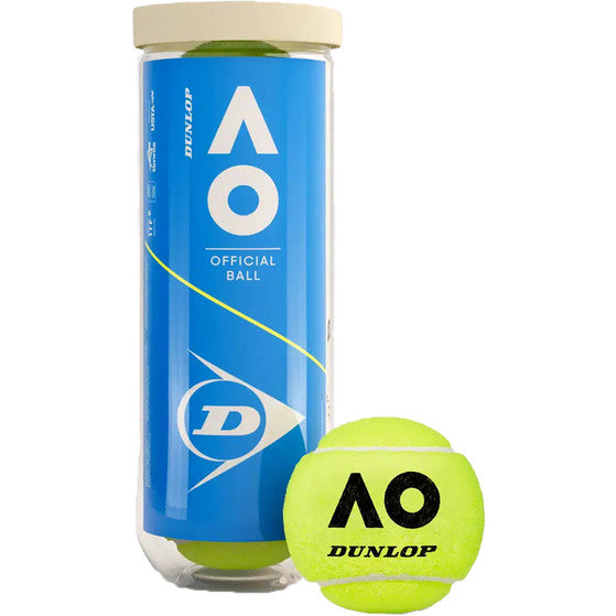Dunlop Australian Open 3-Pack Pet Tennis Balls - Durable Dog Toys for Fetch & Training - Perfect for Outdoor Play & Indoor Fun