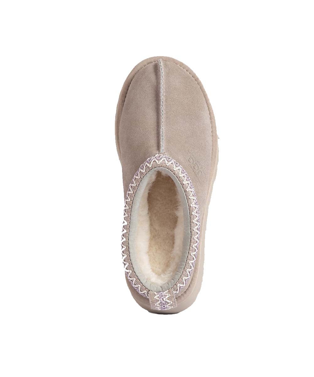 Women's UGG Tassy Platform Boots - Pastel Color Suede Winter Boots for Women | Cozy & Stylish for Cold Weather, Snow Days & Casual Outfits