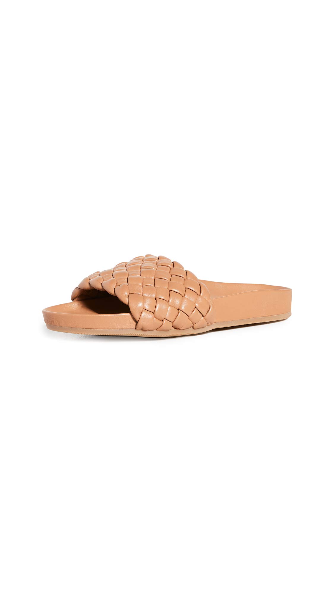Loeffler Randall Women's Sonnie Woven Sandals | Comfortable Leather Straps | Summer Casual & Beach Footwear | Perfect for Outdoor Weddings, Vacations, and Daily Wear