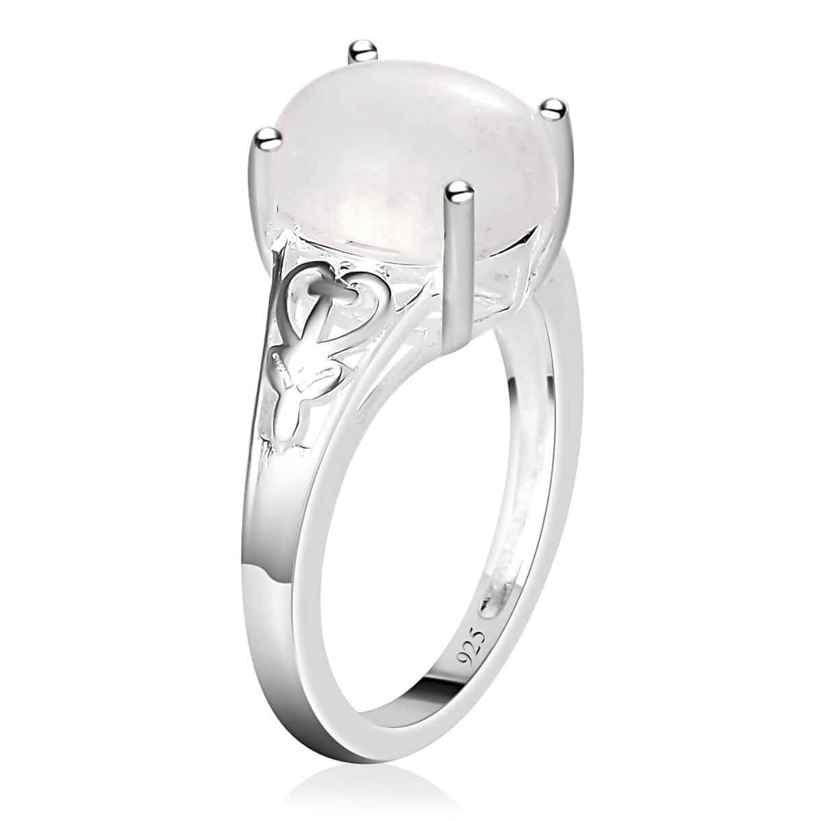Shop LC Rainbow Moonstone Ring - 925 Sterling Silver Wedding & Birthday Gift for Women | Elegant Jewelry for Special Occasions & Everyday Wear