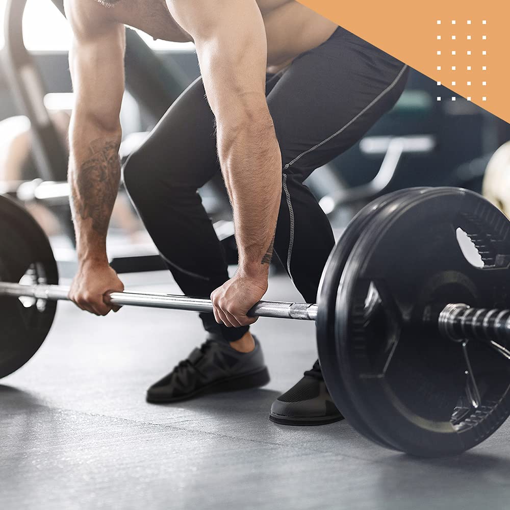 Premium Weightlifting Shoes for Men & Women - Powerlifting, Deadlift & Crossfit Gym Shoes with 0.67
