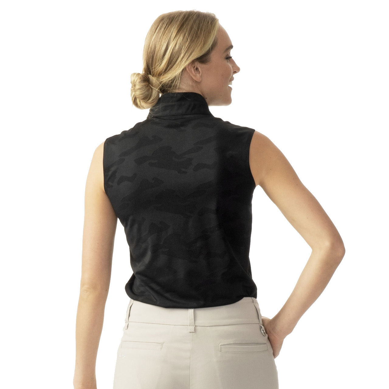 Women's Sleeveless Golf Polo Shirt - Moisture Wicking Activewear for Golf, Tennis & Outdoor Sports - Breathable Quick-Dry Performance Top for Summer