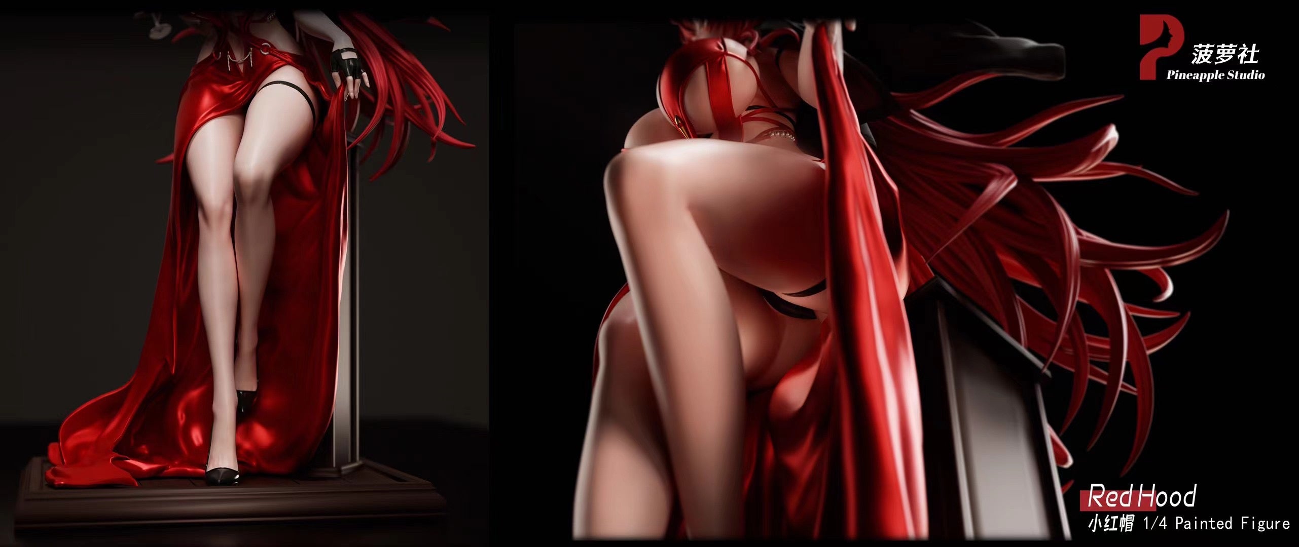 Pineapple Studio Goddess of Victory Nikke Red Hood Action Figure - Collectible Anime Statue for Fans & Decor | Perfect for Gaming Rooms, Anime Collections, and Gift Giving