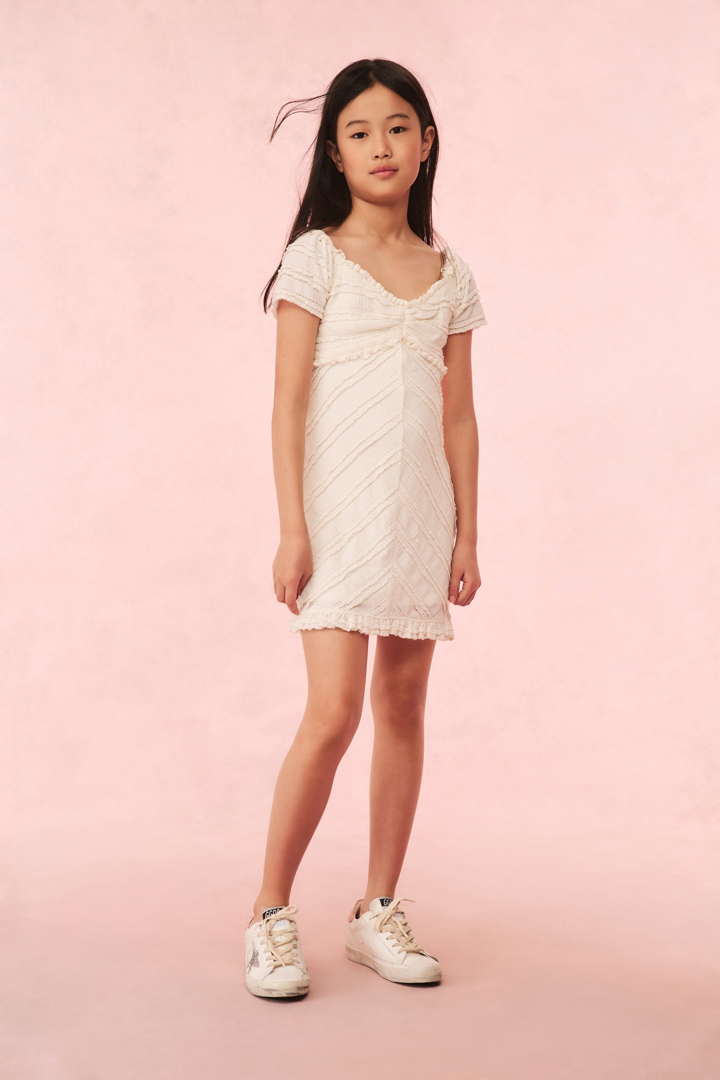 Bresley Girls Mini Dress - Cute & Comfortable Summer Outfit for Kids, Playdates & Parties