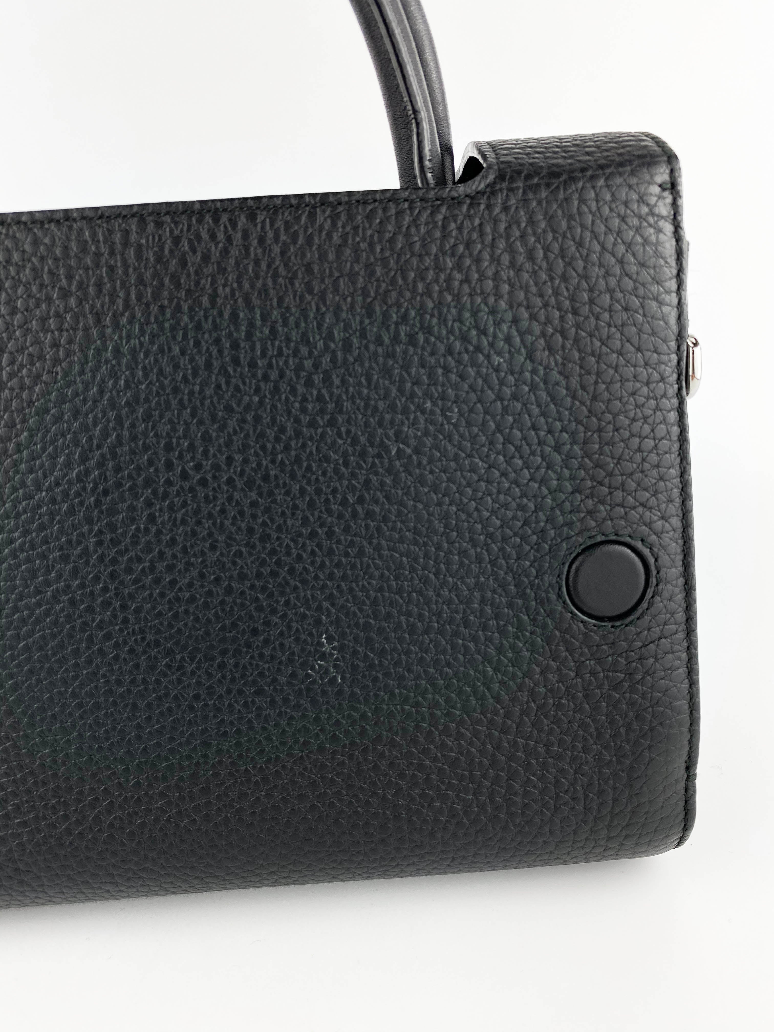 Christian Dior Diorever Black Leather Shoulder Bag for Women - Luxury Designer Handbag for Evening Parties, Work & Special Occasions
